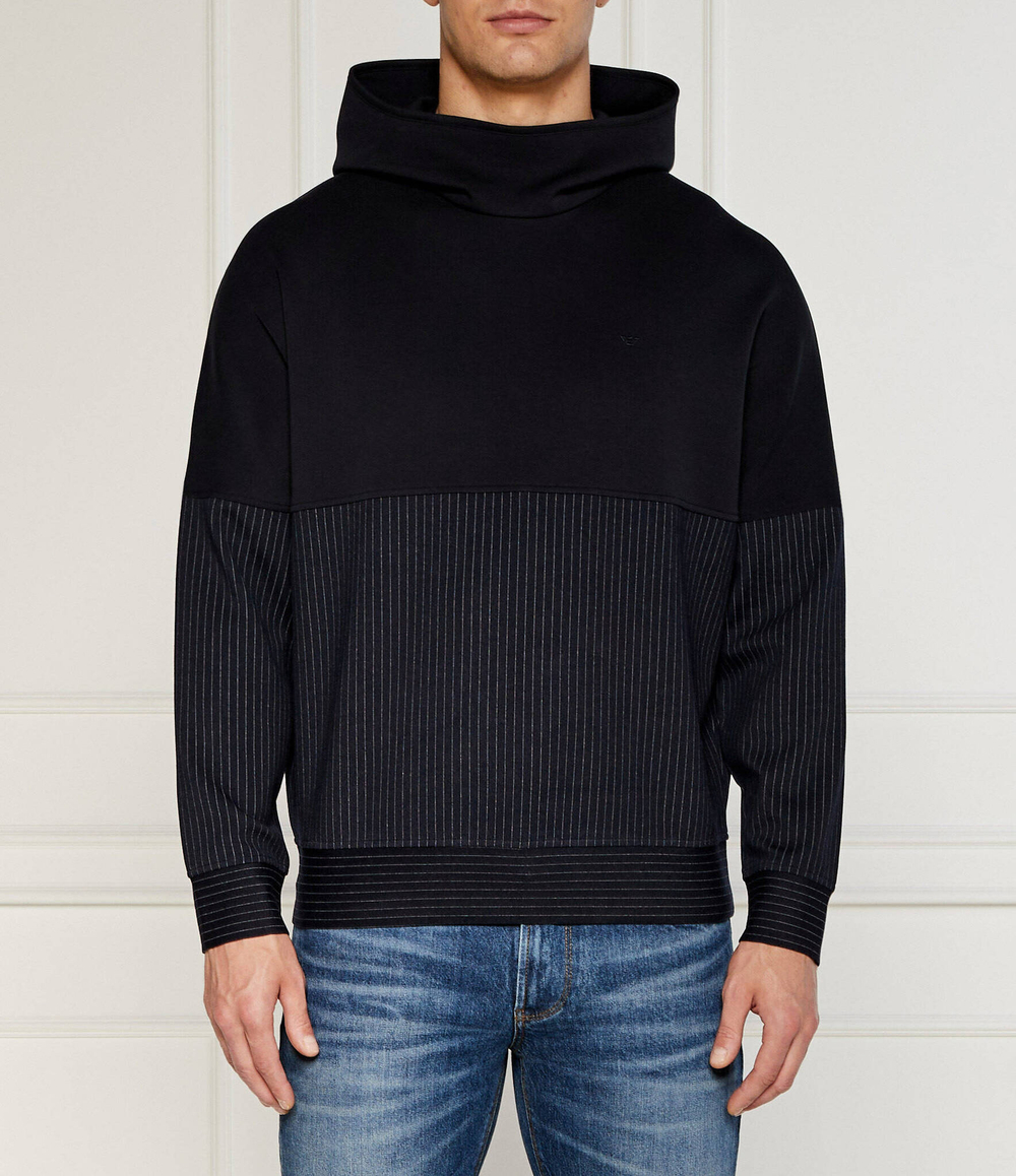 Худи Emporio Armani - темно-синий(6D1MA7 1JHSZ)