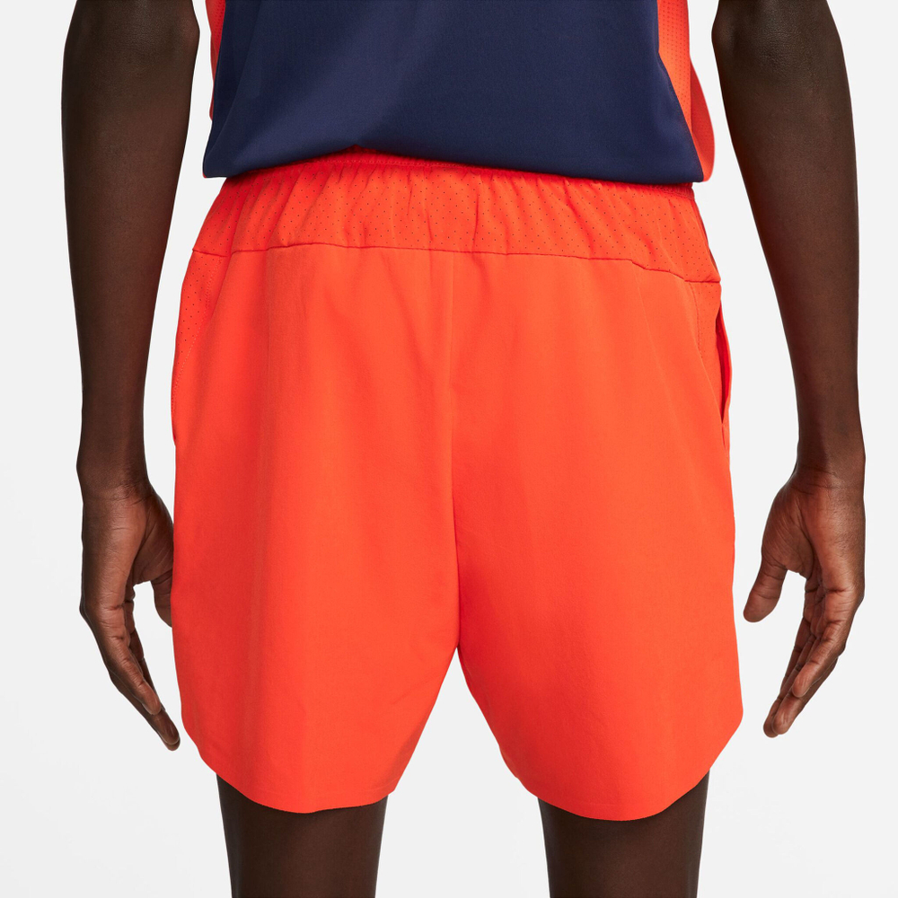 Мужские теннисные шорты Nike Dri-Fit Slam Shorts Men - Orange
