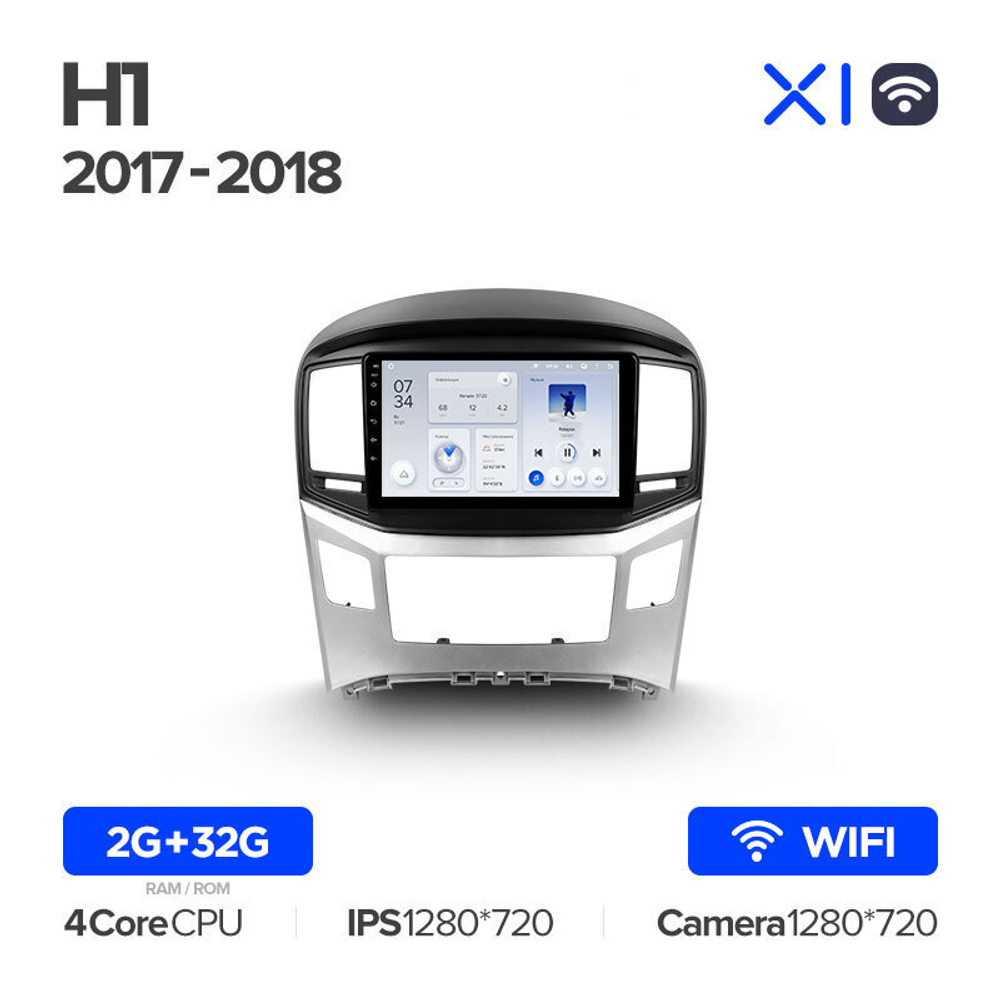 Teyes CC3L 9" для Hyundai H1 2017-2018