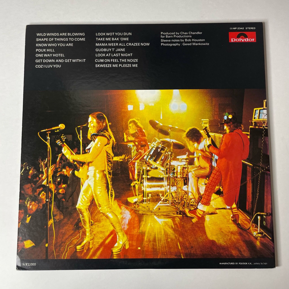 Винтажная виниловая пластинка LP Slade Sladest (Japan 1974) (No Obi)