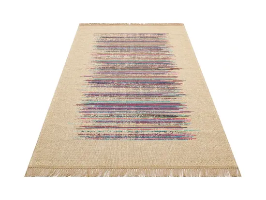 Ковер BROOKLYN 160*230, бежевый,фиолетовый 851811