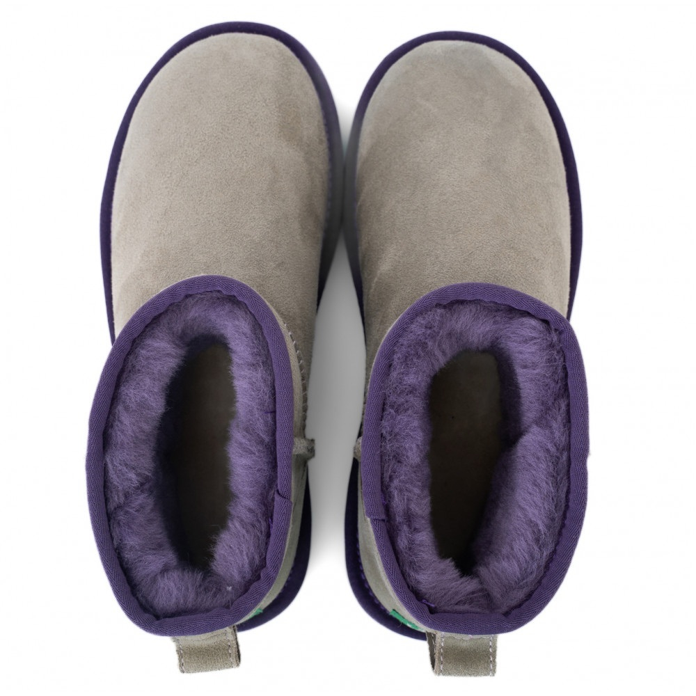 UGG Classic Mini II Grey-Aqua