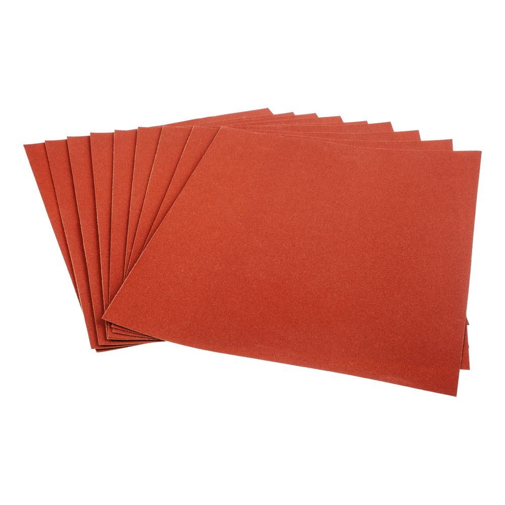 Шлифовальный лист на бумажной основе "РемоКолор", оксид алюминия, водостойкий, Р 1500, 220х270мм 10шт., (уп.) 32-5-215