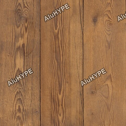 Алюминиевая композитная фасадная панель PlastCover 4/0,4 FR 1500×4000, цвет 985 Ясень Графит AluHype