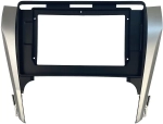 Магнитола Toyota Camry 50 2011-2014 (рамка серебристо-черная) - Teyes CC4-PRO монитор 13" 2K QLED на Android 13, Snapdragon 778G, 8+128, AI, CarPlay, DSP, 4G SIM-слот