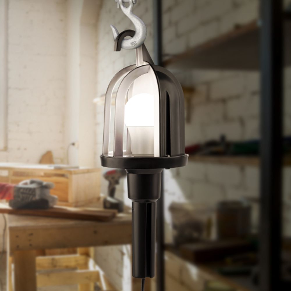 Светильник переносной ЭРА WLX-15m под лампу E27 60Вт 15м IP20