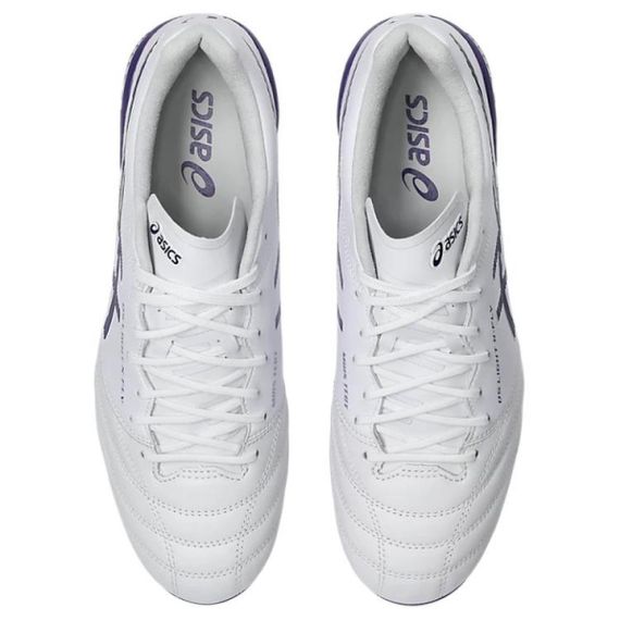 Asics DS LIGHT X FLY 5 Футбольные бутсы Низкие Белый Фиолетовый Мужские
