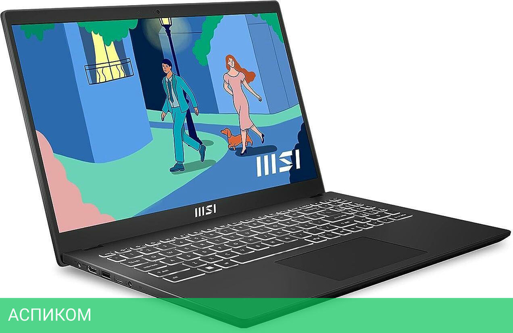 Ноутбук MSI Modern 15 MS-15HK (B7M-262XBY)