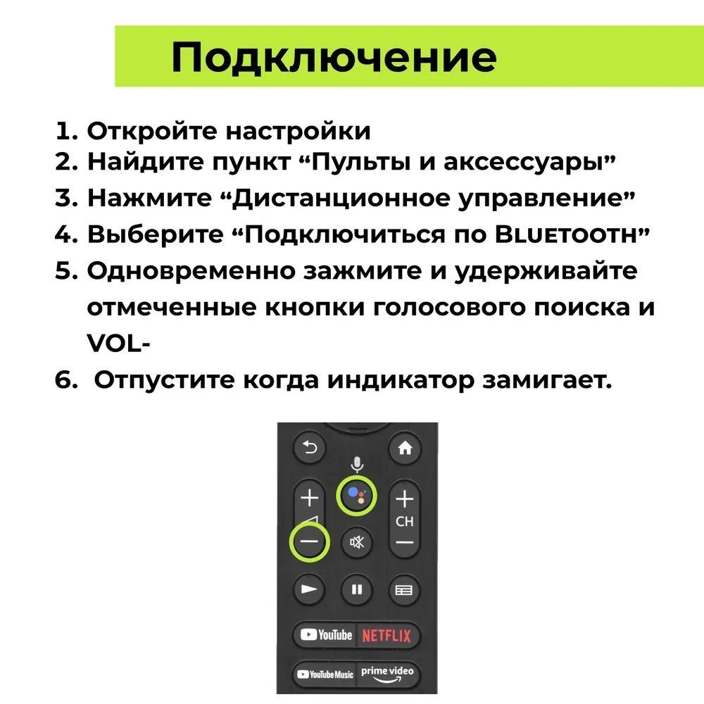 Голосовой пульт RMF-TX800P для телевизоров Sony