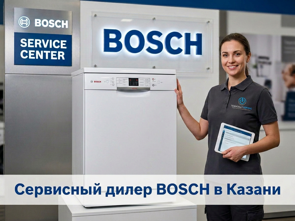 Ремонт посудомоечной машины Bosch в Казани