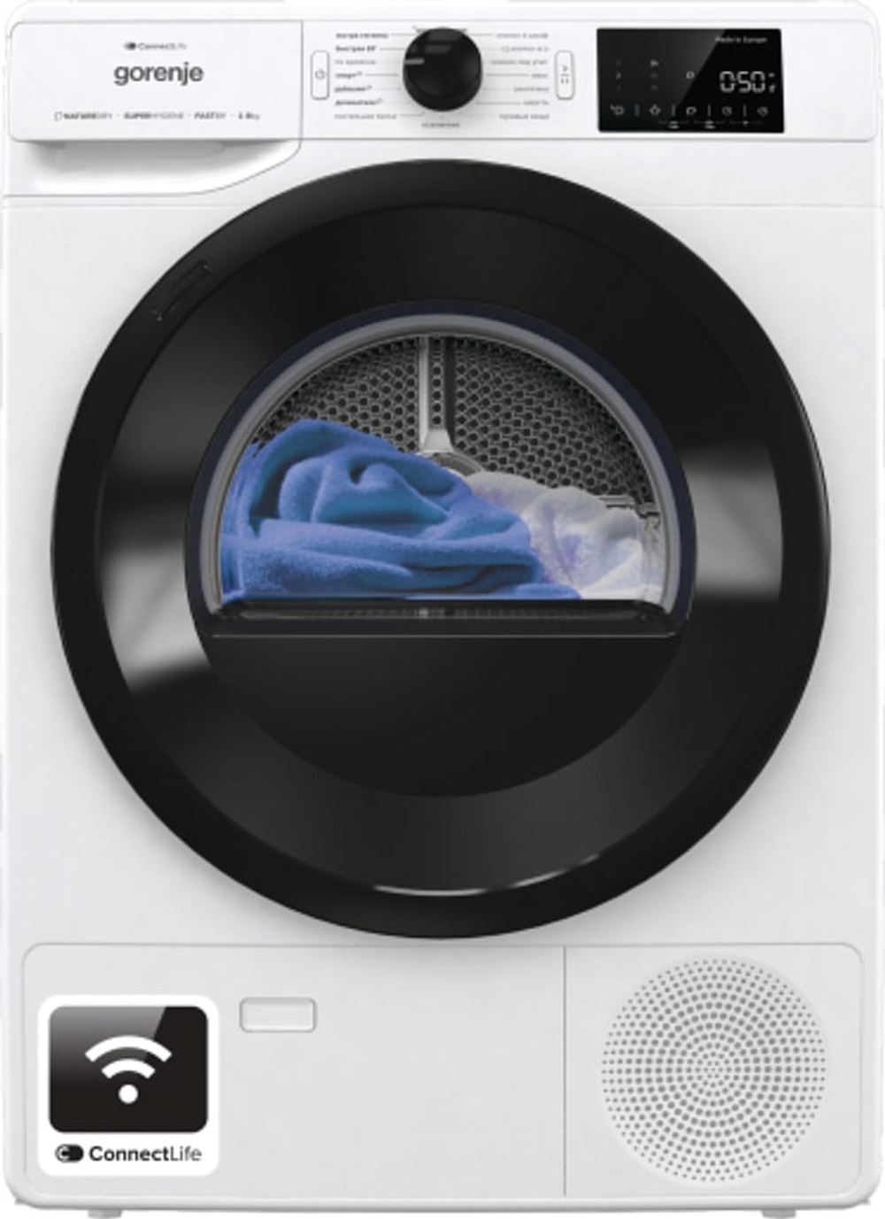 Сушильная машина Gorenje DPNE82GNLWIFI/C