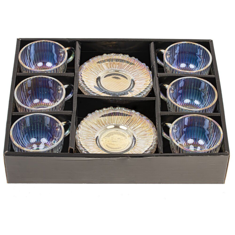 GAEM Набор кофейный 100 мл, 6 перс. 12 предм., L35,5 W28 H8,5 см