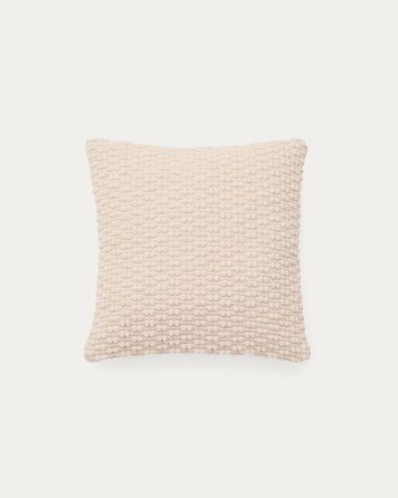 Чехол для подушки Mascarell белый из хлопка 50 x 50 см