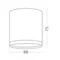 ST113.432.09 Светильник потолочный Черный LED 1*9W 3000K 702Lm Ra>90 120° IP20 D88xH75 170-240V Накладные светильники