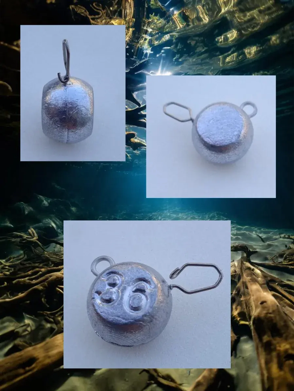 Грузило "Чебурашка с застежкой"