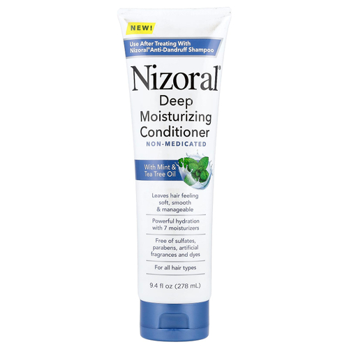 Nizoral, Кондиционер для глубокого увлажнения, с мятой и маслом чайного дерева, 278 мл (9,4 жидк. унц.)