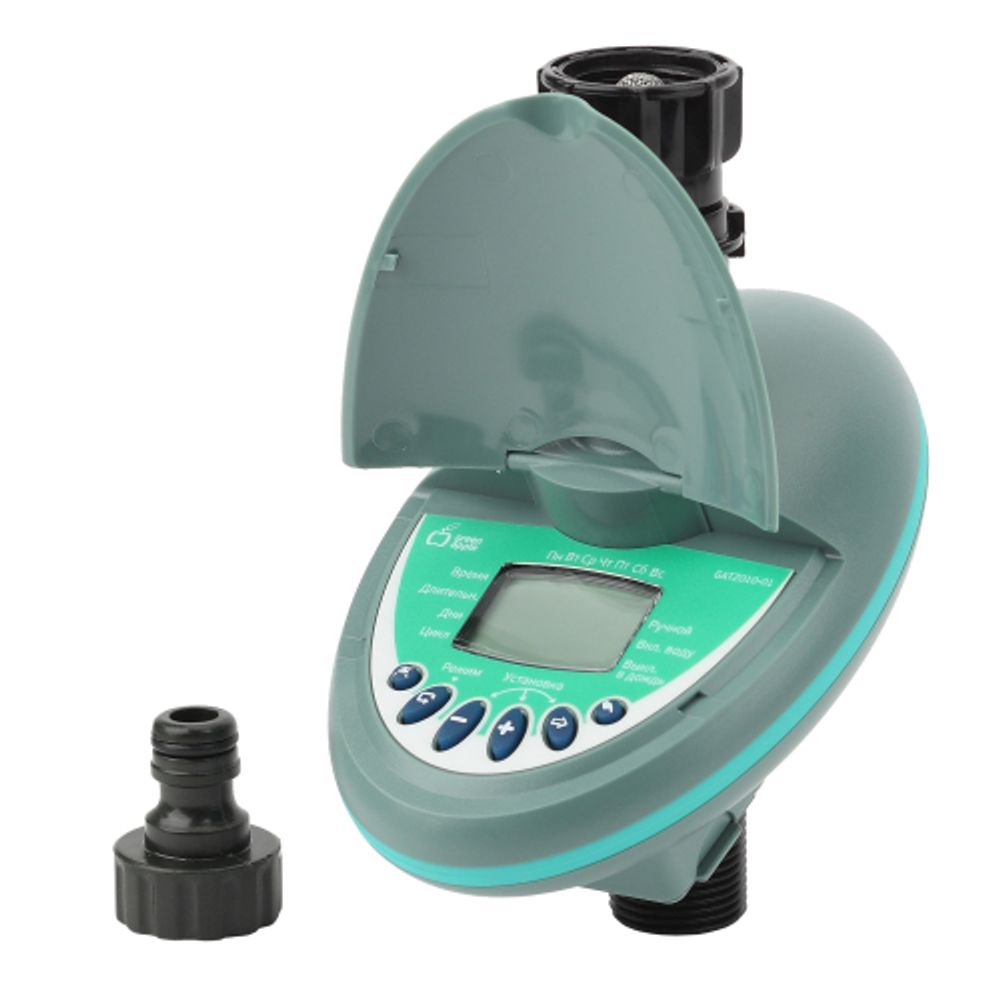 GATZ010-01 GREEN APPLE Таймер с ЖК дисплеем | GREEN APPLE