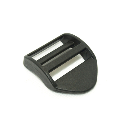 Пряжка-крыло 3-х щелевая, пластик 3,2 см, 5,07 гр, чёрный
