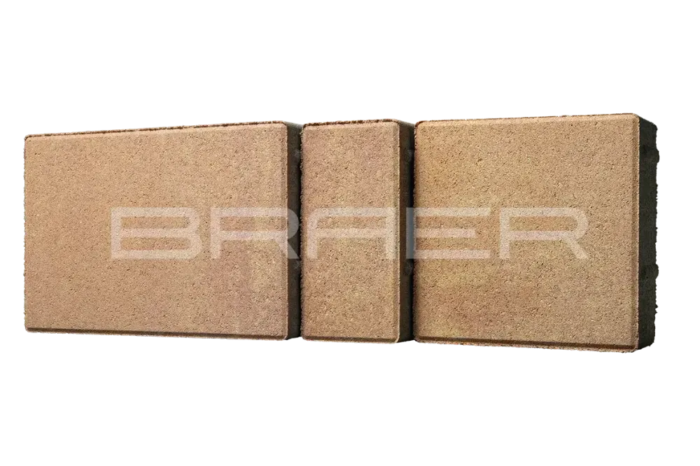 Тротуарная плитка Braer Старый город Ландхаус, Color Mix Рассвет, 60 мм