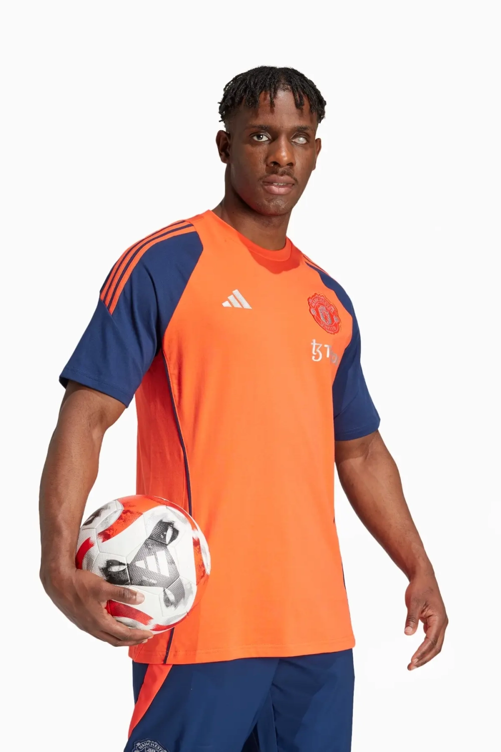 Футболка adidas Manchester United 24/25 Tee - Оранжевый