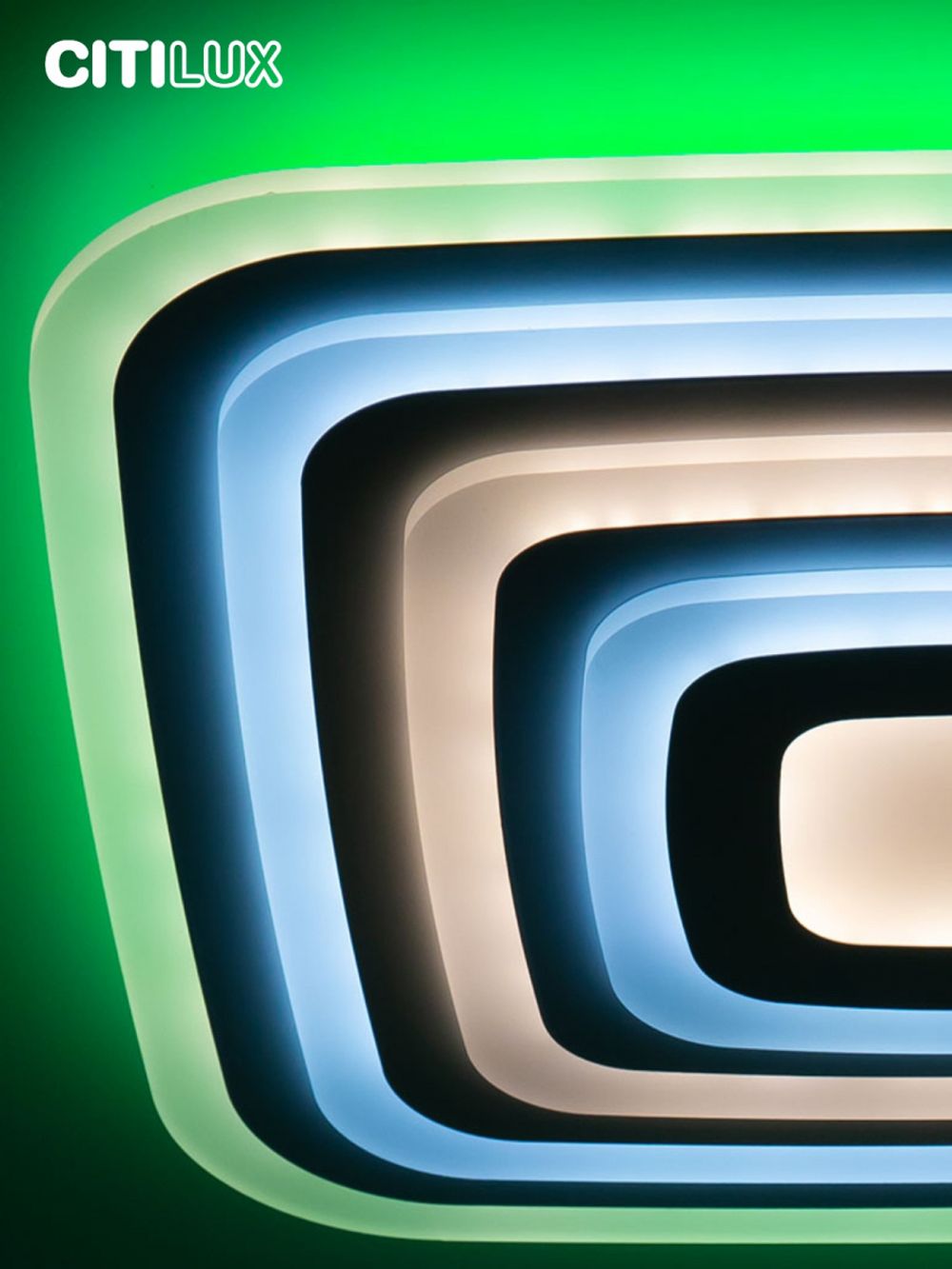 Citilux Триест Смарт CL737A080E RGB Умная люстра