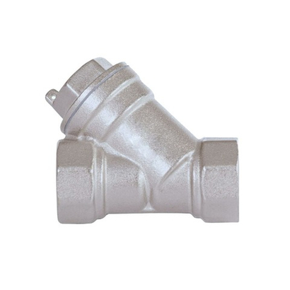 ViEiR Фильтр грубой отчистки, сетчатый косой 500 мкм. Ø-3/4", никель (GL174N)