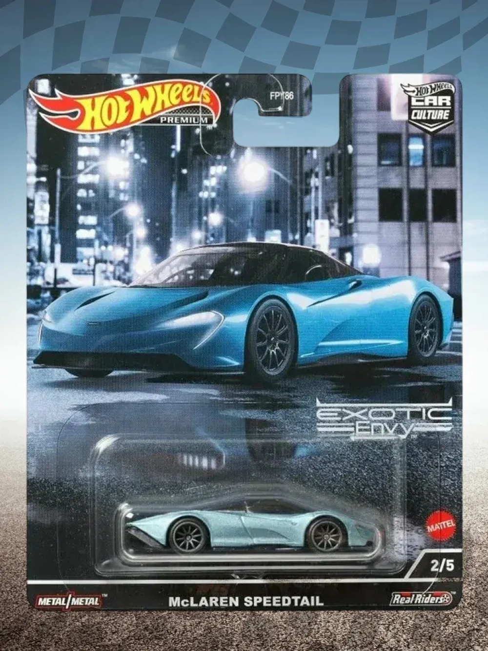 Машинка Хот Вилс Премиум McLaren Speedtail FPY86 HCJ92