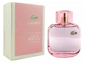 LACOSTE туалетная вода L.12.12 Sparkling pour Elle, 90 мл, 90 г
