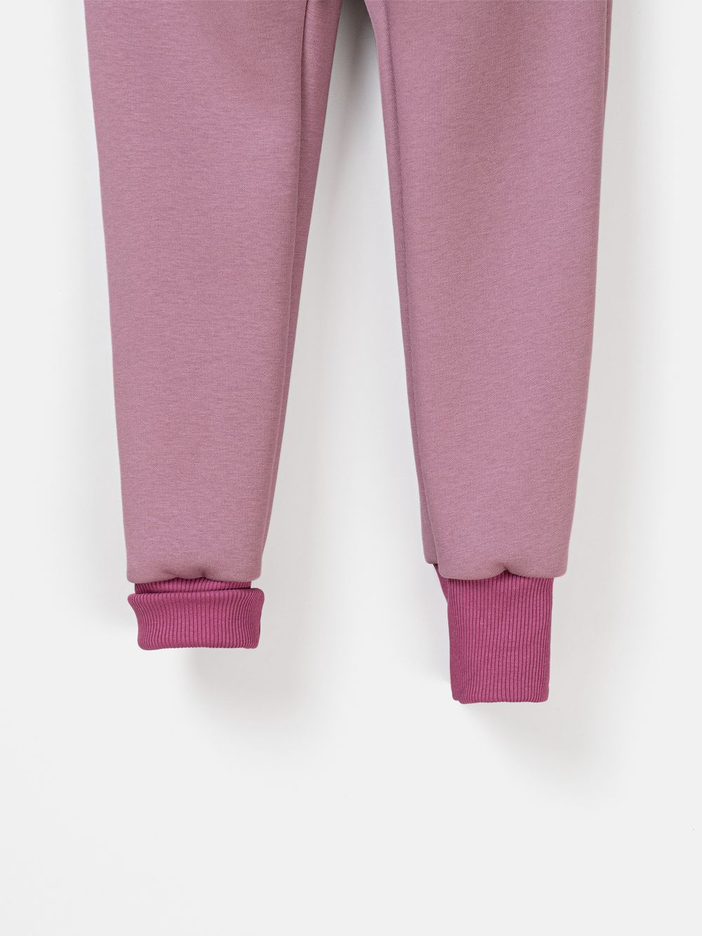 Комбинезон с карманами Колор блок "Орхидея" утепленный