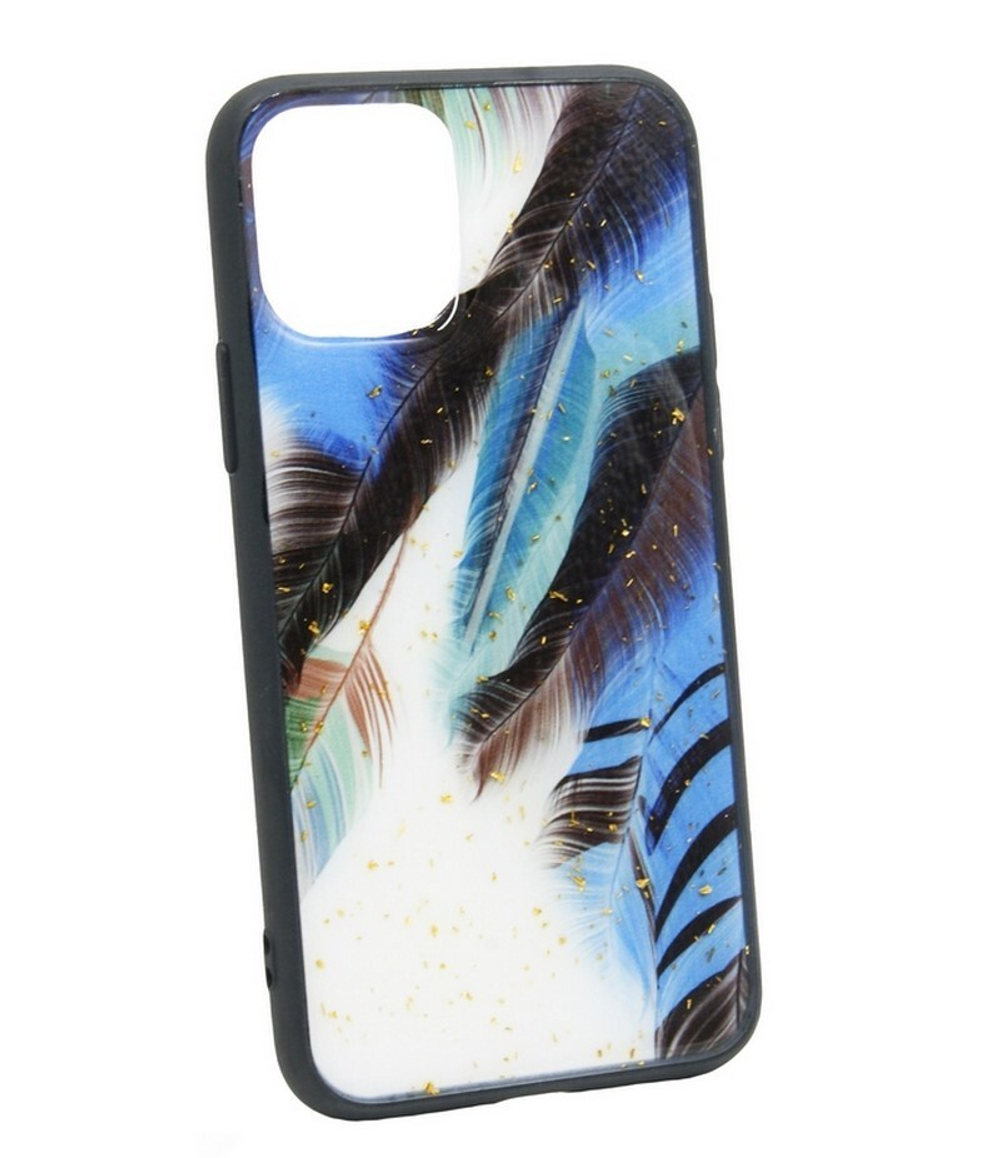 Чехол Case Rainbow на iPhone 11Pro (блестки и стразы) 9