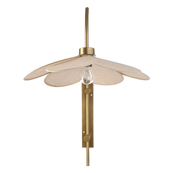 Светильник настенный kamille, 55х67 см, бежевый