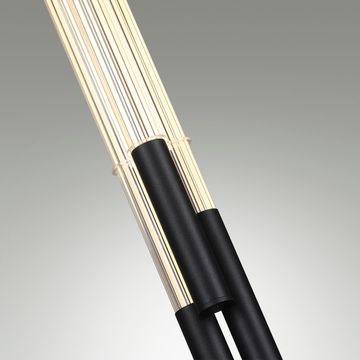 Подвесной светодиодный светильник 4393/30L чёрный Anta Hightech Odeon Light