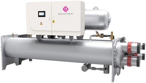 Чиллер с водяным охлаждением Dantex DN-600VSCWE/SM
