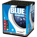 Батарея салютов «BLUE ENCHANTRESS»   1,2"/36 залпов
