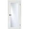 Купить Межкомнатная дверь эмалит Классик 1 белый остеклённая