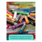 Пастель масляная Гамма "Студия", 12 мелков, картон. упаковка