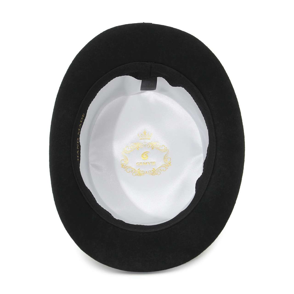 Шляпа Цилиндр классический из фетра (черный, размер 59)