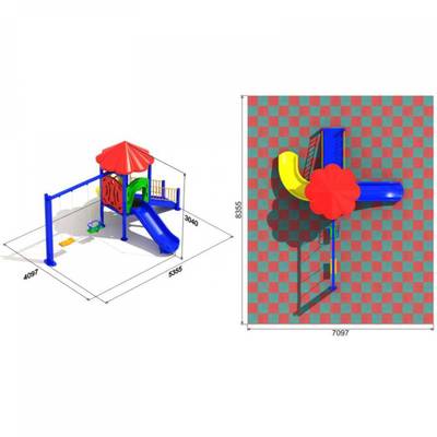Детская игровая площадка «Переплетение»
