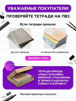 Набор тетрадей "Пишу красиво и быстро!", 12 л, 10 шт
