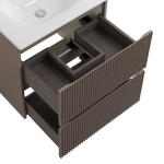 Тумба с раковиной подвесная BelBagno UNO-700-2C-SO-CO Бежевый матовый, раковина белая BB-8099-70