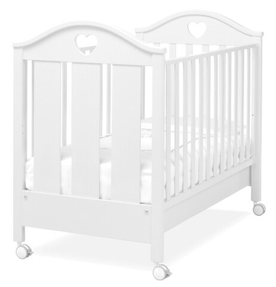 Детская кровать Erbesi Dolce 125х65см белый