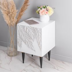 Тумба прикроватная Тропик Классика Айс Найт Голд левая