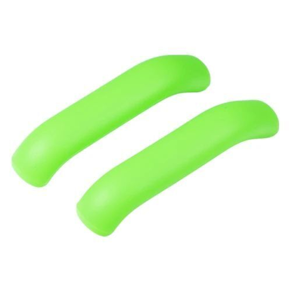 Накладки силиконовые на ручки тормоза зеленые