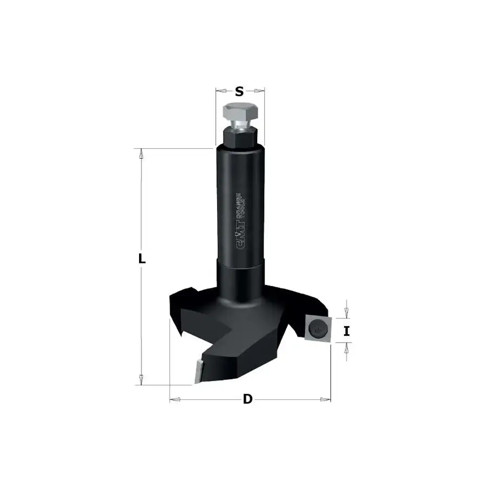 Фреза фуговальная со сменными ножами HM Z3 D=60x12x80 RH S=12 CMT 663.003.11