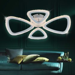 Светильник потолочный светодиодный Rivoli Kayla 6096-104 80 Вт LED 2750-5850К модерн с пультом | Интерьерные светодиодные светильники