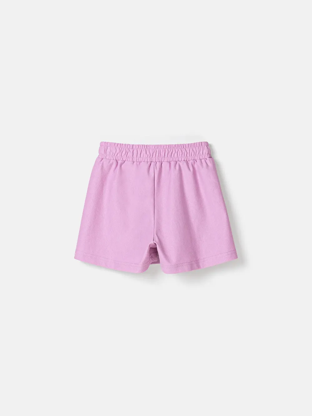 Юбка-шорты из джинскота "Сиреневый крокус"