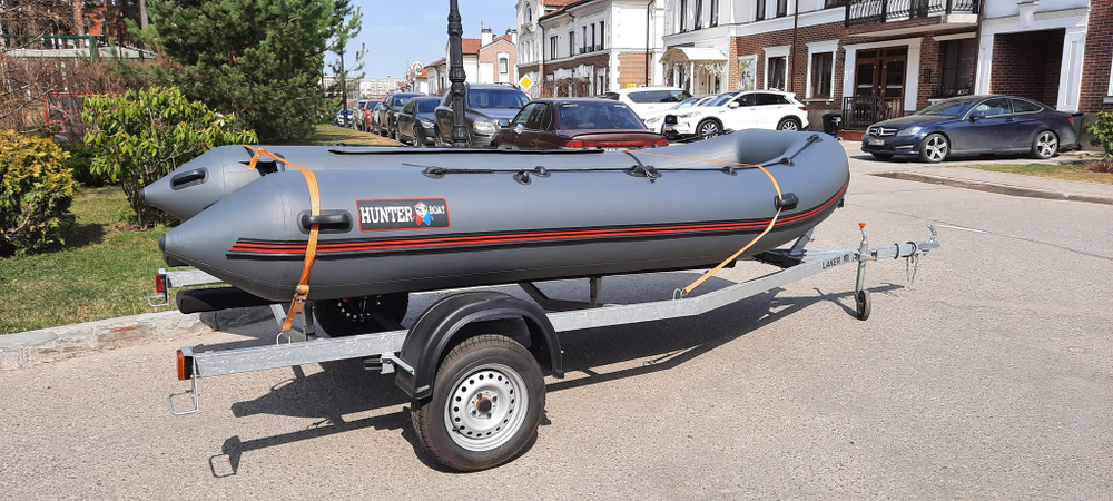 Лодка ПВХ Хантер 390 А НДНД