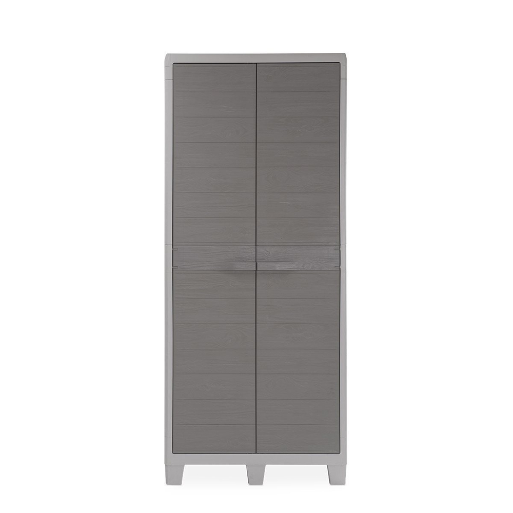 Уличный пластиковый шкаф Toomax Woody's XL Utiliy Light Grey