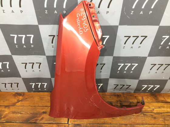 Крыло переднее правое LADA Granta 18-нв Б/У Оригинал 8450104274