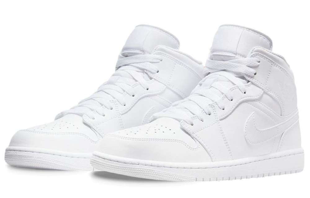 Кроссовки Jordan Air Jordan 1 Mid "Triple White"